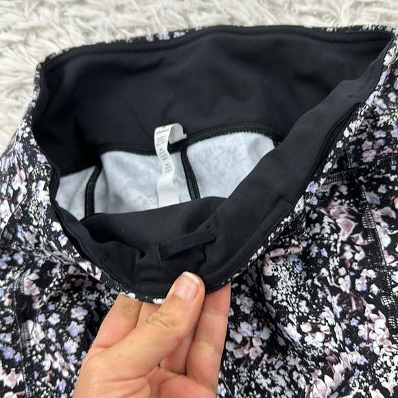 Lululemon Pace Rival Crop *22" Floral Spritz Multi / Black - Picture 3 of 6